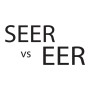 Different between SEER and EER